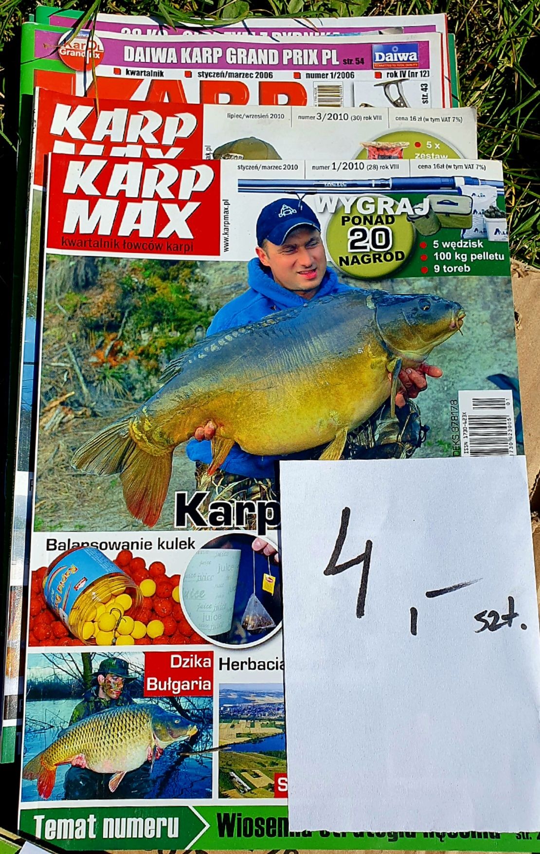 Magazyn " Karp Max" i Wędkarstwo moje hobby"