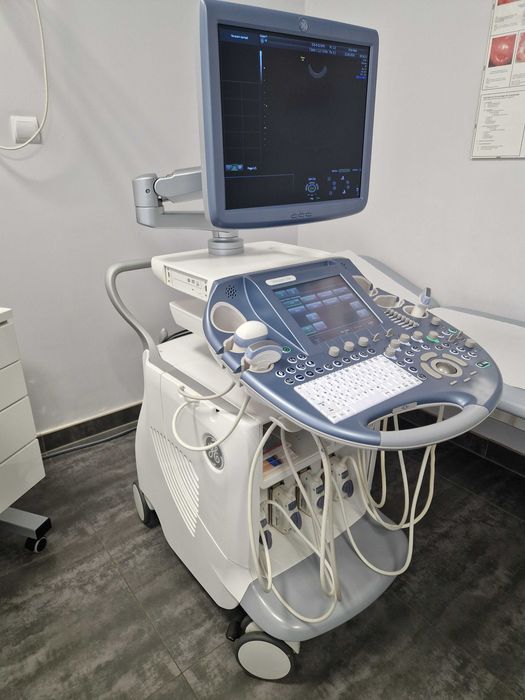USG Voluson E6 4 głowice BT 13,5