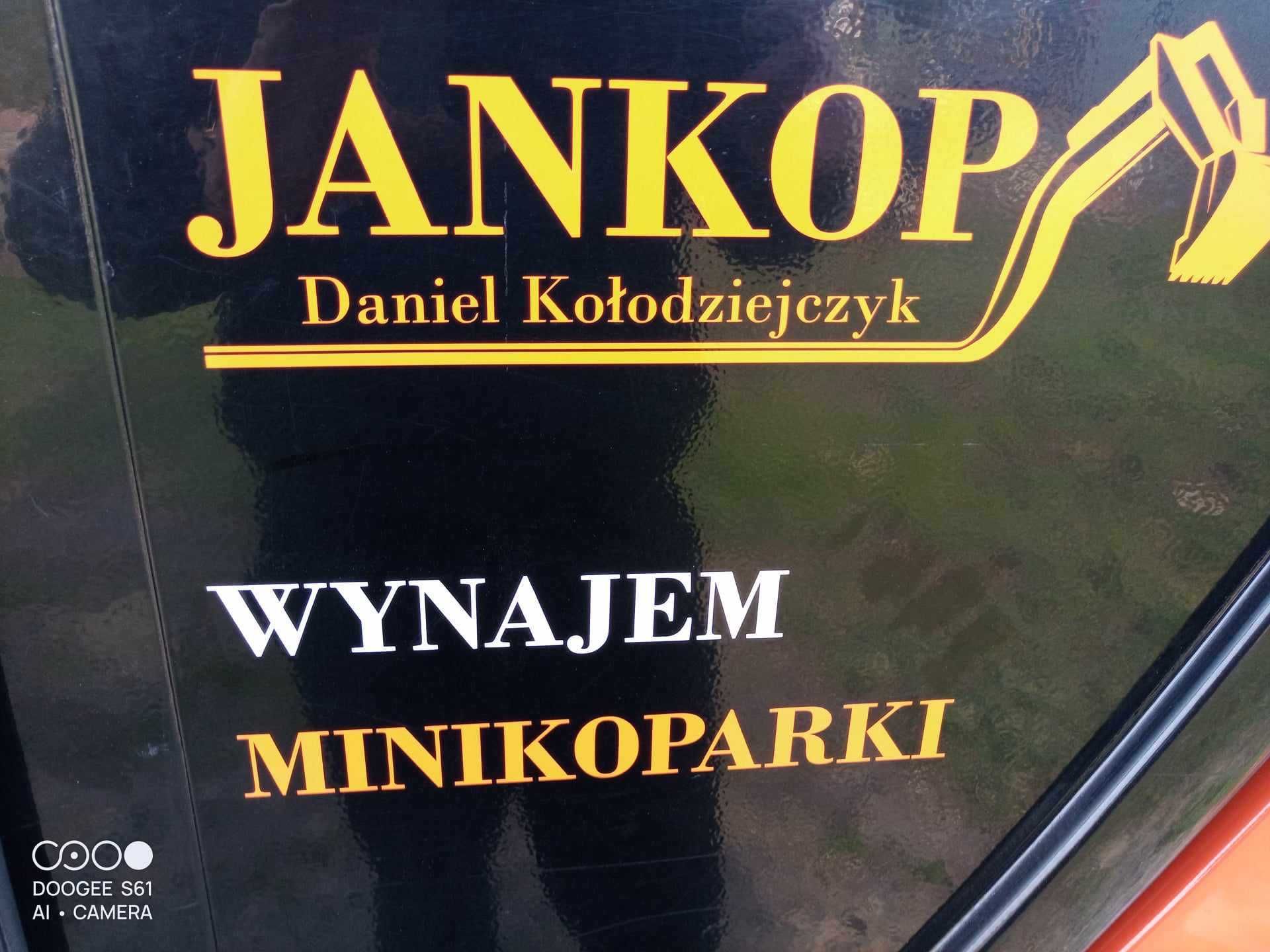 Wynajem Minikoparki Bez operatora