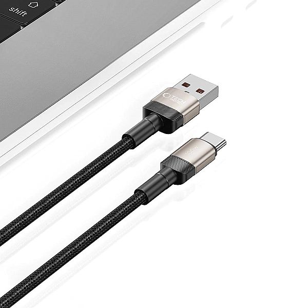 Kabel Tech-Protect UltraBoost Evo USB-C / USB-C 100W 5A 2m - tytanowy