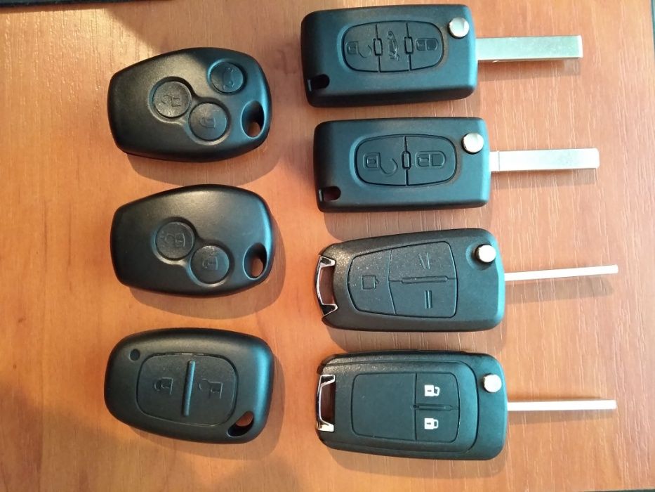 Корпус ключа Peugeot Пежо, Citroen Ситроен, Фіат Fiat, Опель Opel