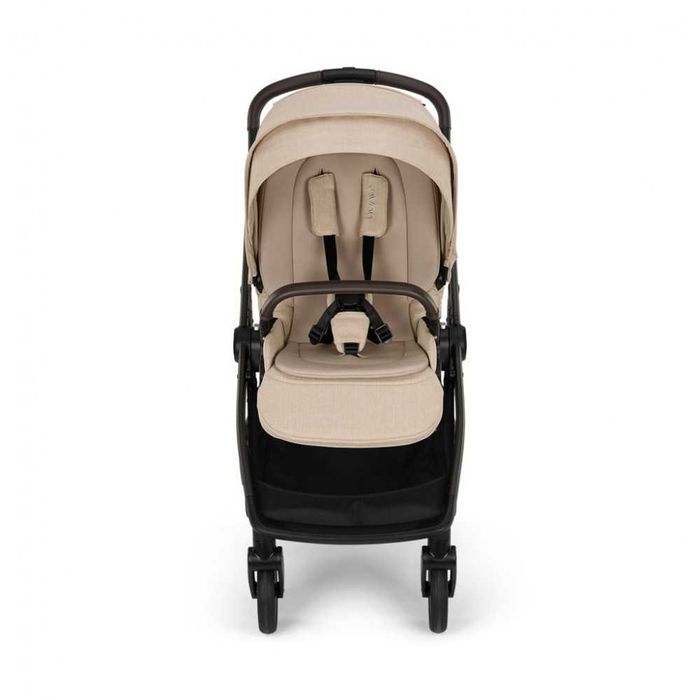 Luksusowy wózek spacerowy Nuna SWIV Biscoti przekładane siedzisko eksp
