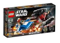 LEGO 75196 Star Wars - A-Wing kontra TIE Silencer