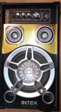 Aktywny zestaw głośników karaoke z pilotem Intex DJ-801