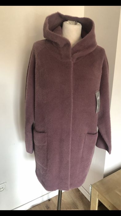 Alpaka z kapturem lub kołnierzem bardzo duży rozmiar-kolory