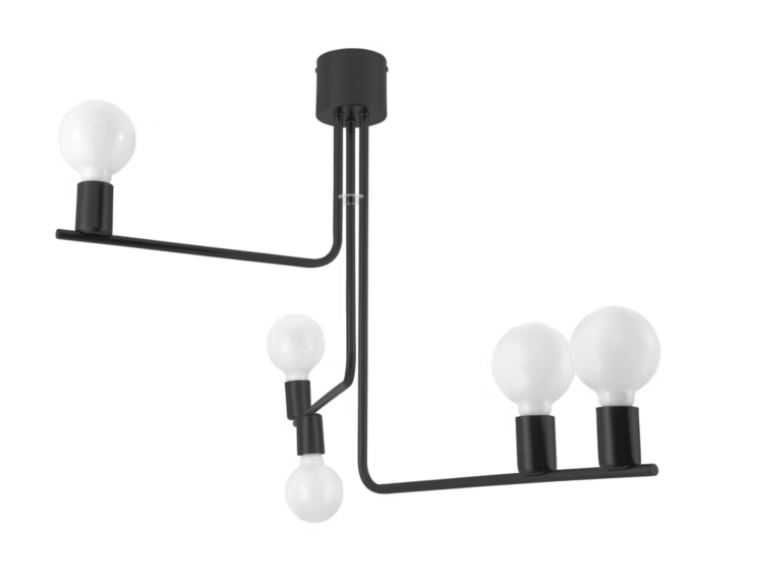 Lampa NowaDarrah 5-punktowa loft