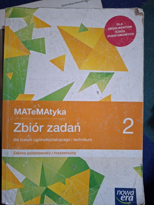 MATeMAtyka 2 - zbiór zadań - zakres rozszerzony