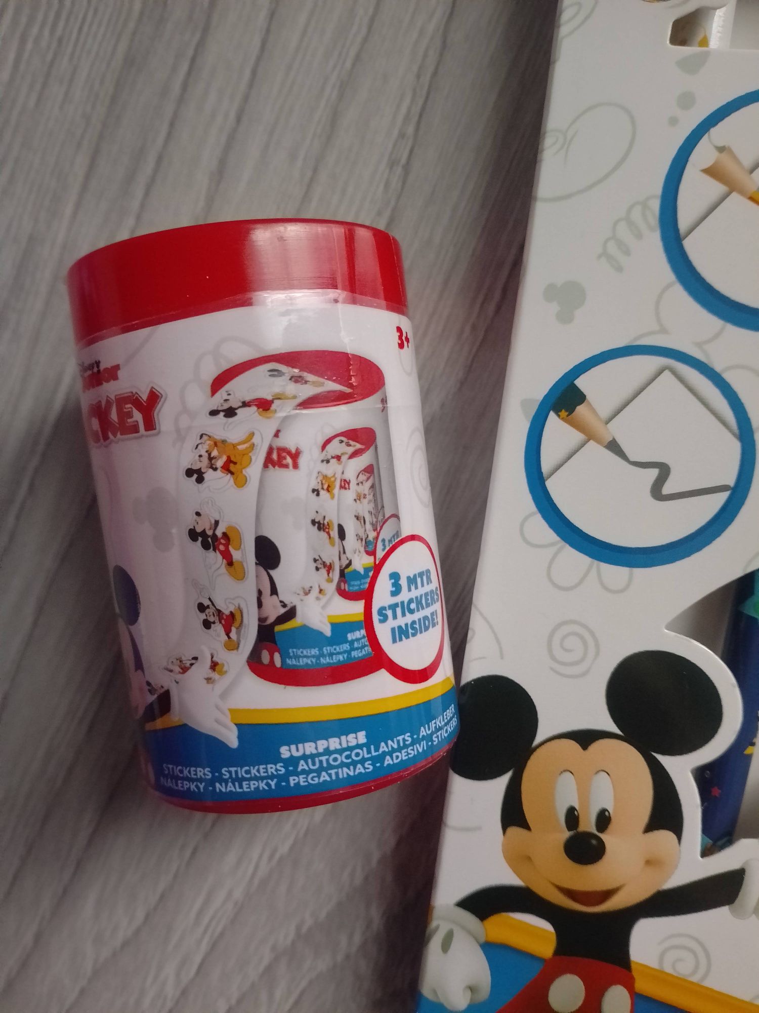 Zestaw plastyczny Mickey Mouse