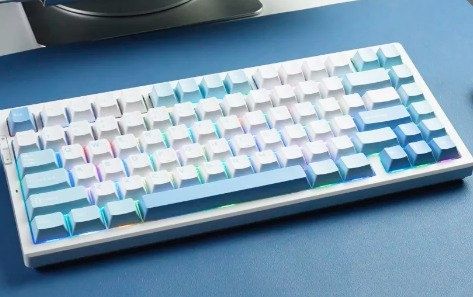 MCHOSE G75 PRO блакитна ігрова механічна клавіатура 75%