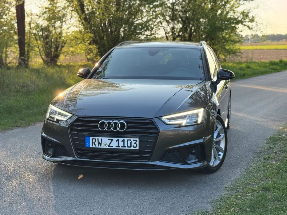 Audi A4 B9 FV 23 Competition 40 TFSI 190 KM S line ACC DaytonaGrau Virtual 1wł