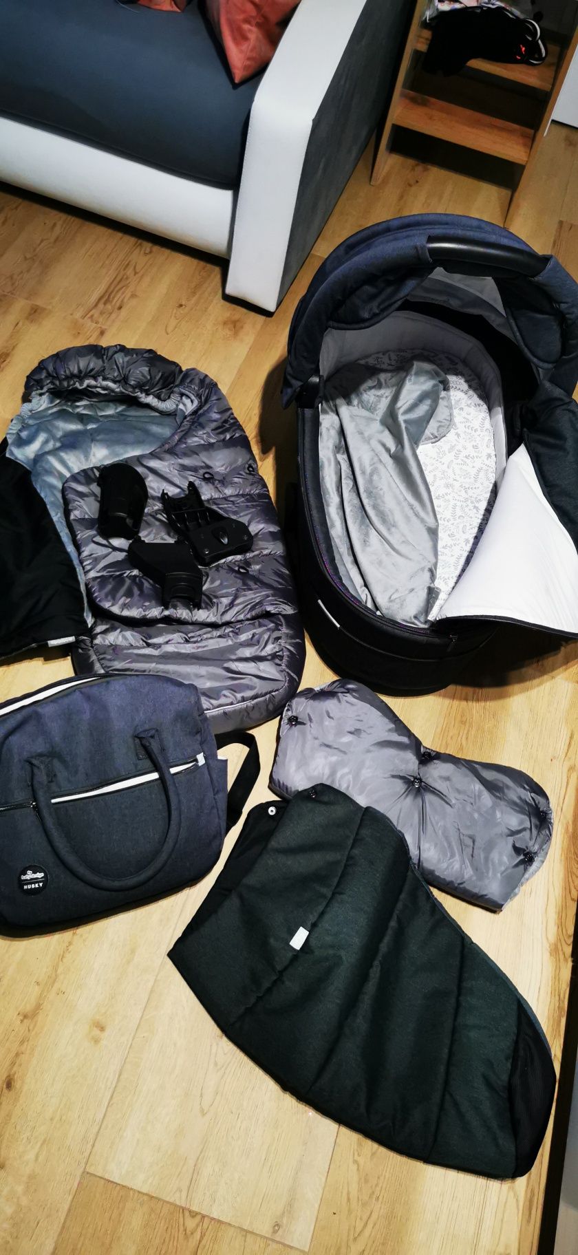Wózek Baby Design Husky 2 w 1 + winterpack