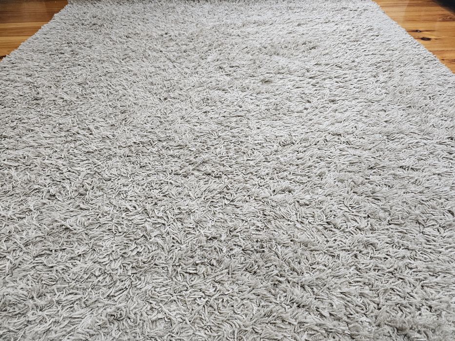 Dywan szary IKEA HAMPEN