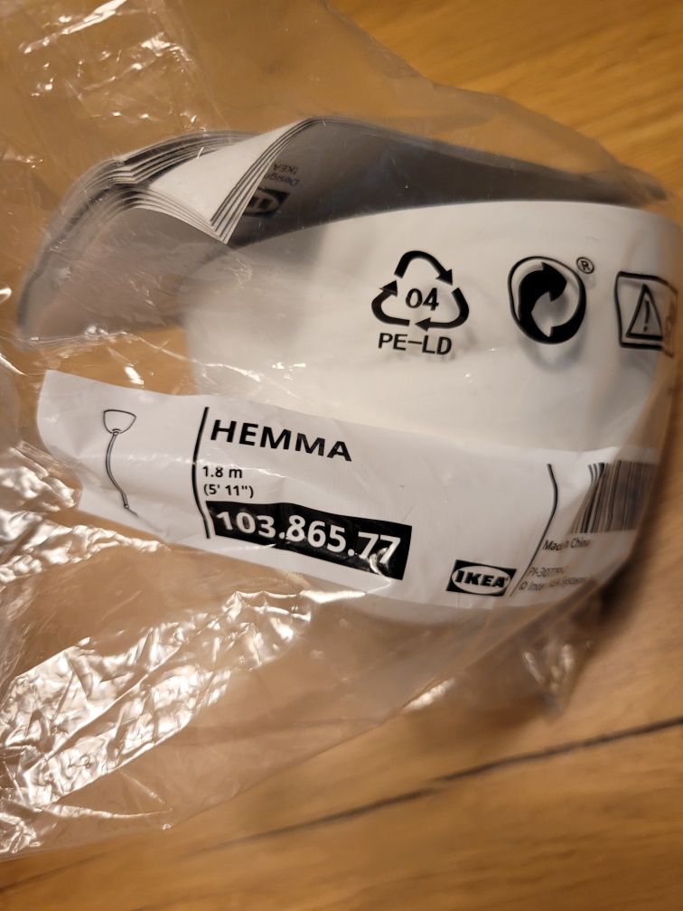 Lampa overud ikea wisząca metalowa