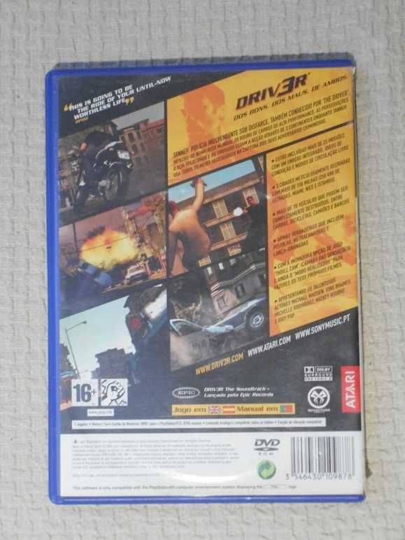 Jogo Driver 3 Playstation 2