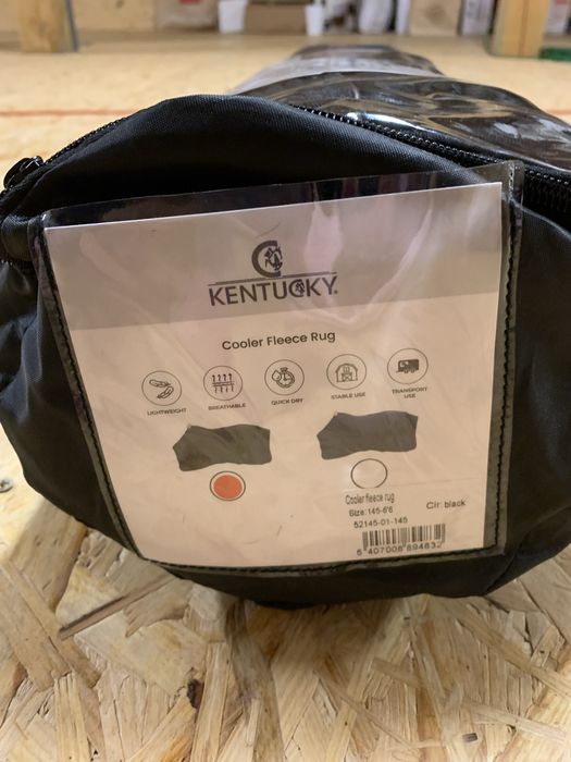 Derka polarowa Kentucky r. 145 czarna nowa z metką