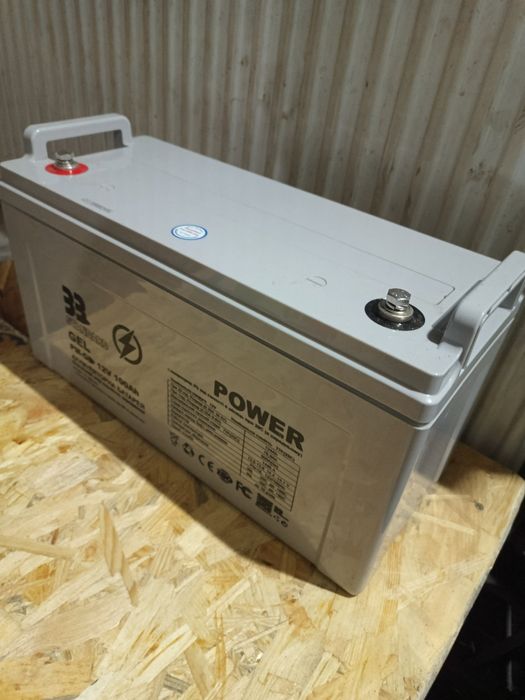 АКБ gel 100Ah для дбж гель