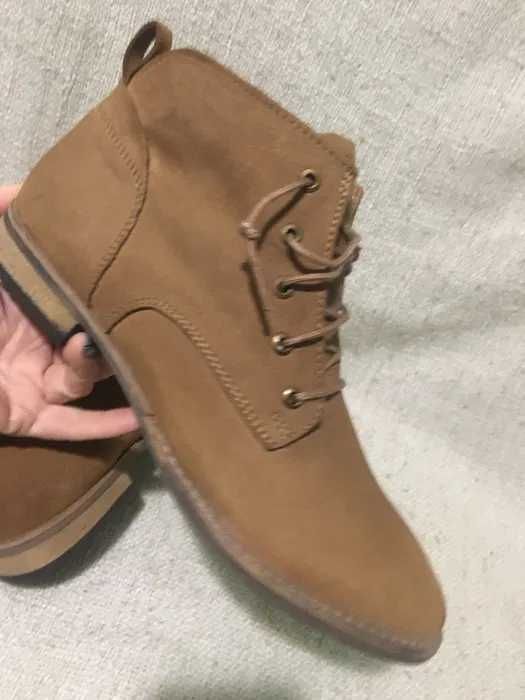 Шкіряні демі черевики чобітки steve madden ecco 39р