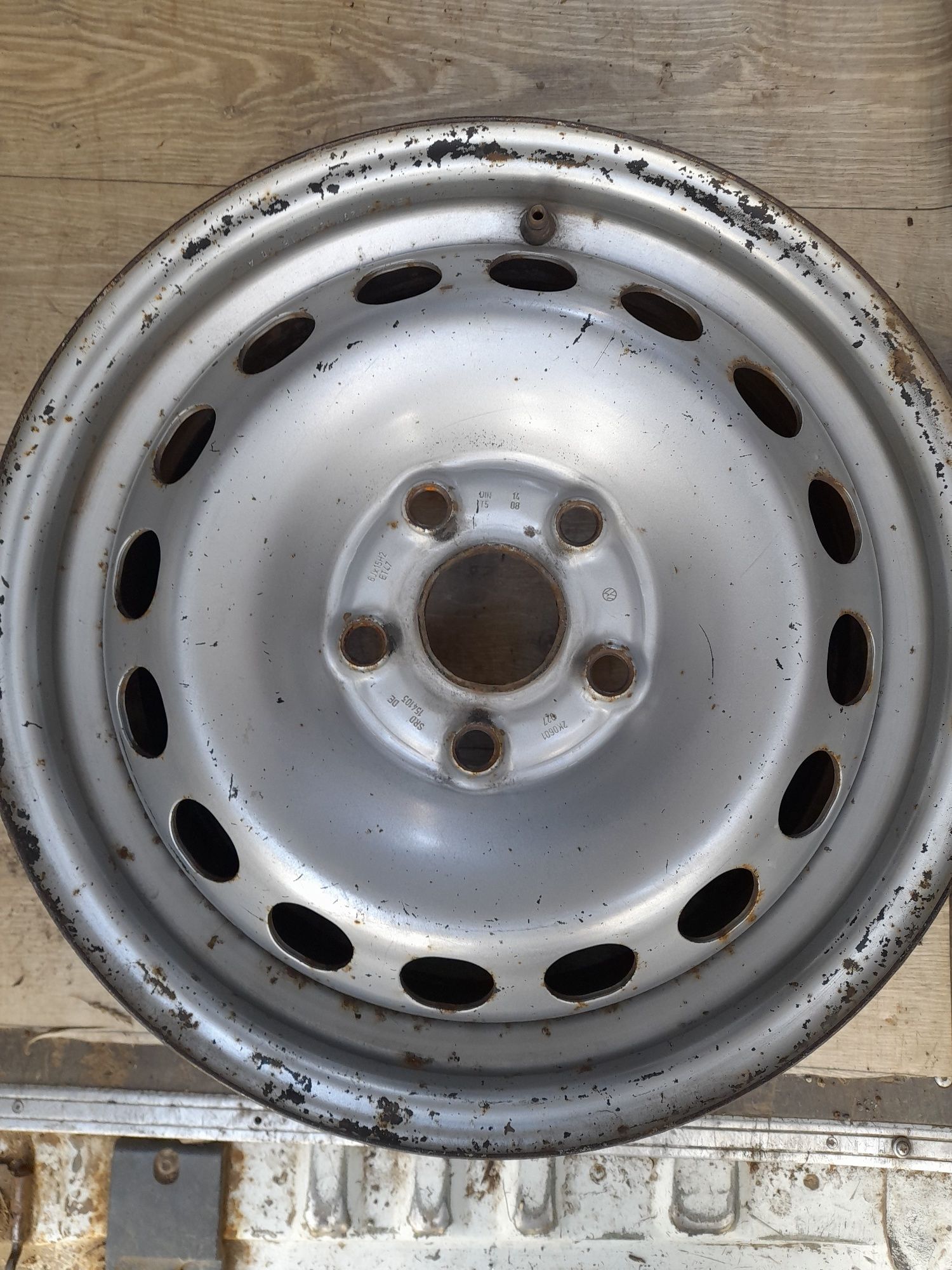 Продам ОРИГІНАЛЬНІ 15" б/в диски стальні 6Jx15H2 5/112 ЕТ 47 а/м VW, S