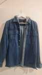 Koszula męska kaptur bluza jeans rozm m bull and bear
