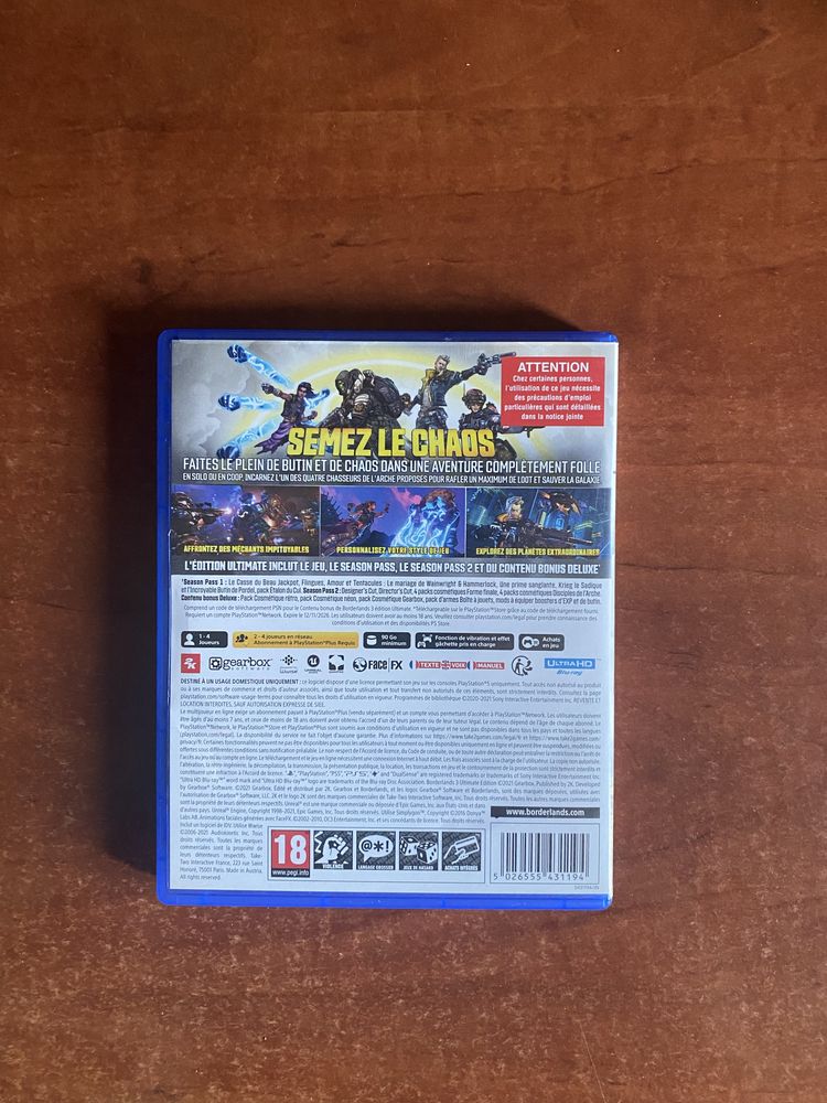 Borderlands 3 PS5