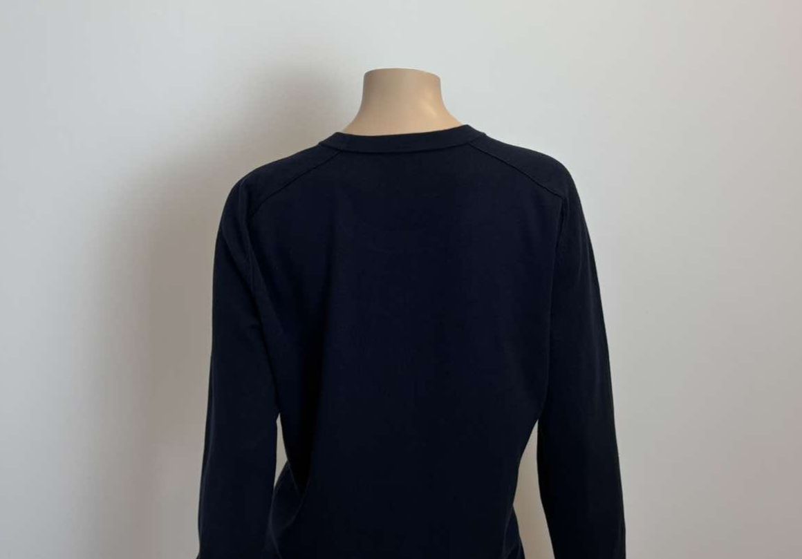 Filippa K sweter damski L wełna 
50%wełna 
Rozmiar L 
kolor:granatowy