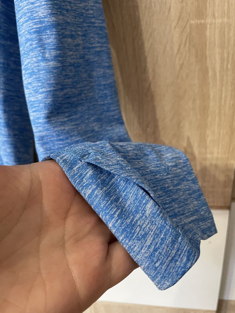 Bluza Nike S niebieska dri fit Norge sportowa bieganie długi rękaw