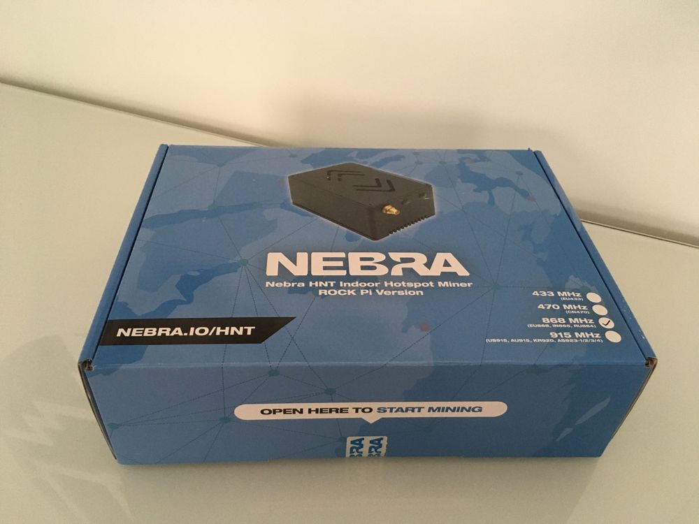 Nebra Helium Hotspot Miner (versão Rock Pi) - OFERTA de Antena 5.8dBi