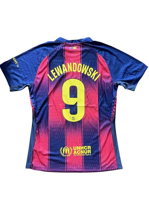 Robert Lewandowski FC Barcelona koszulka z autografem + certyfikat