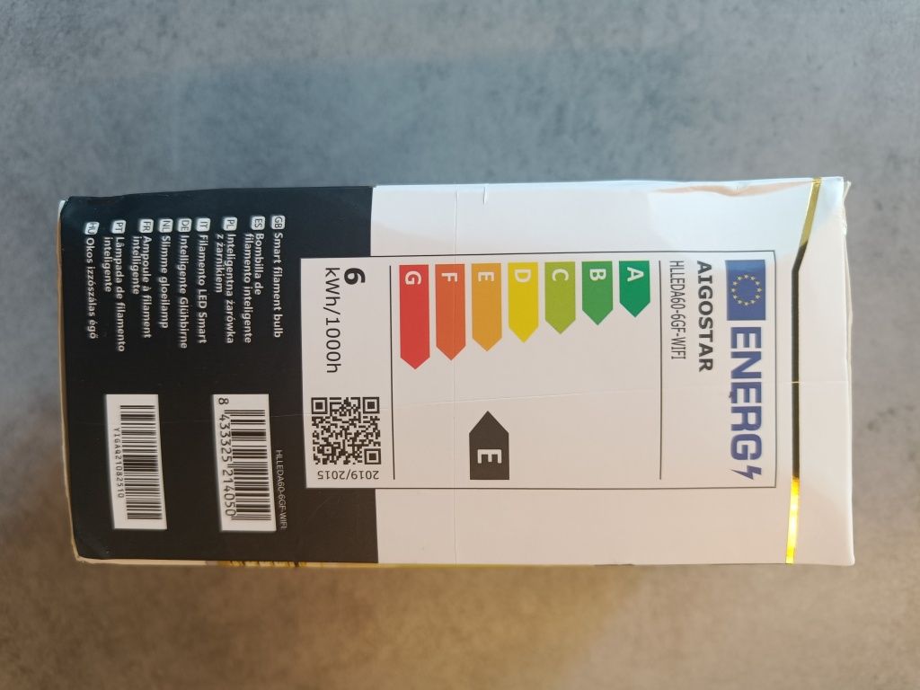 LED Żarówka ściemnialna A60 E27/6W/230V Wi-Fi - Aigostar