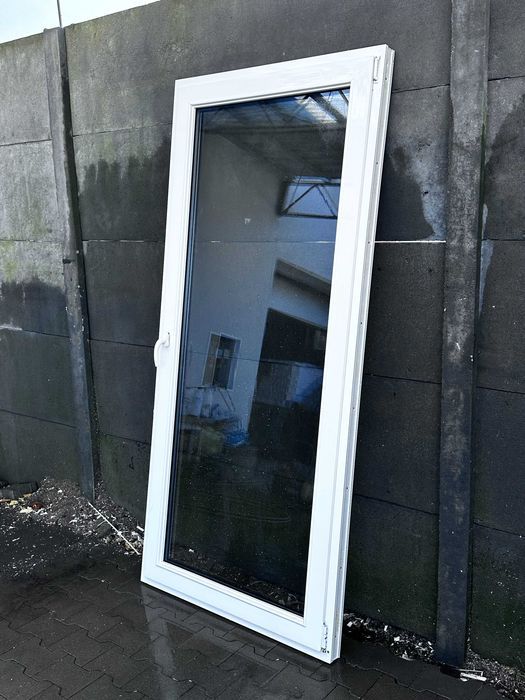 Drzwi Balkonowe UŻYWANE okna 98x214 - świetny stan - dowóz