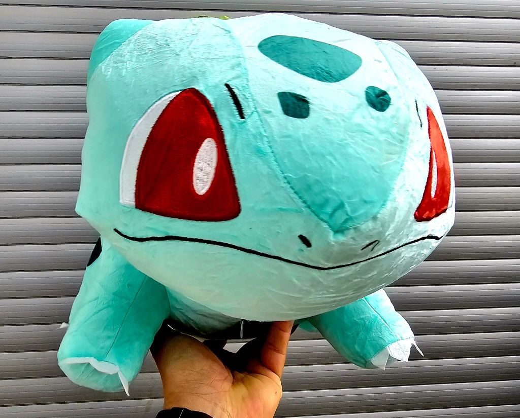 Ogromny pluszak maskotka Pokemon Bulbasaur nowy