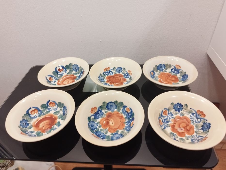 Miseczki salaterki Włocławek Ręcznie malowane Zasowska,Wrzesińska