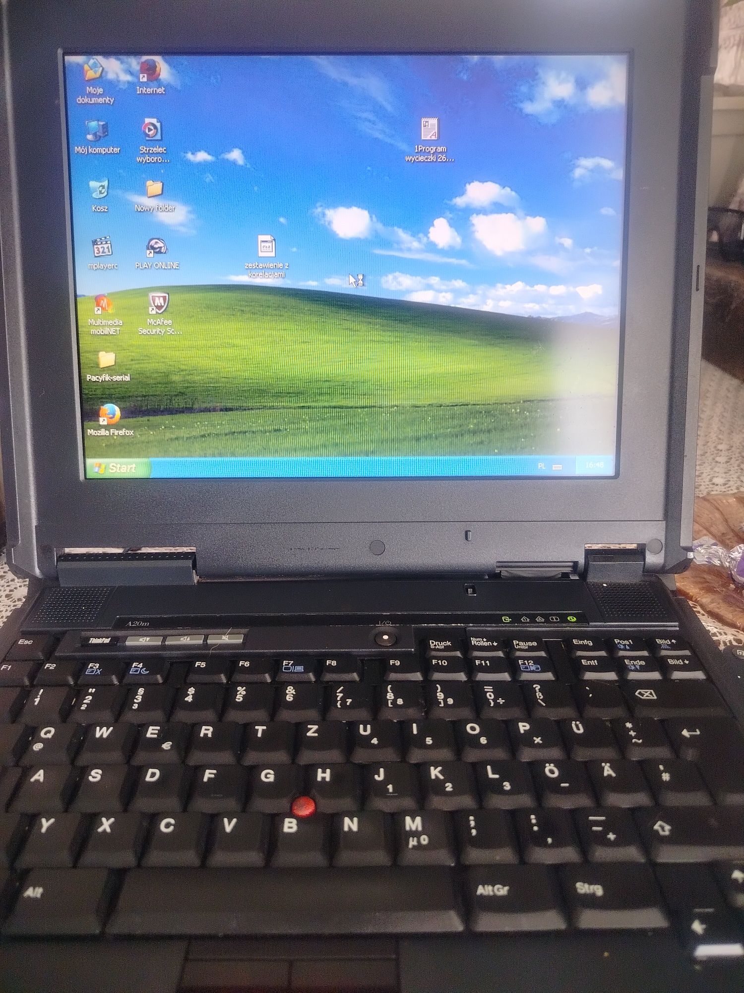 IBM ThinkPad A20M