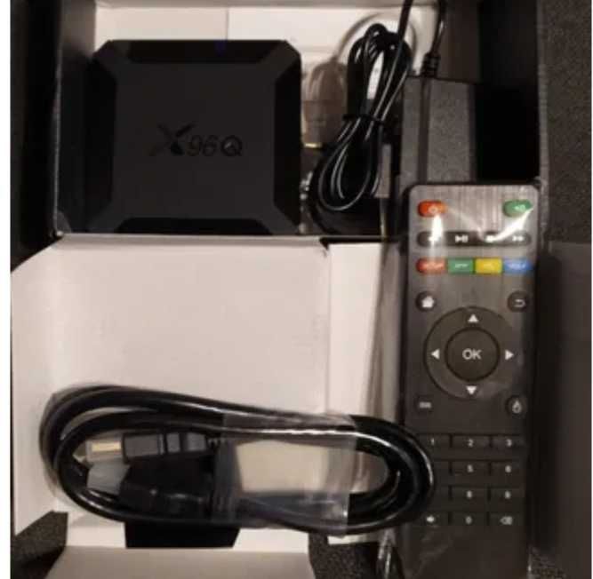 Смарт тв приставка  X96Q 2GB/16GB Android 10.0 тюнер  для телевизора
