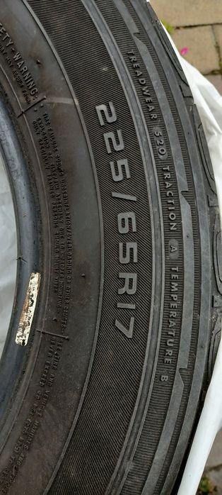 Продам літні б/у колеса 225/65 r17