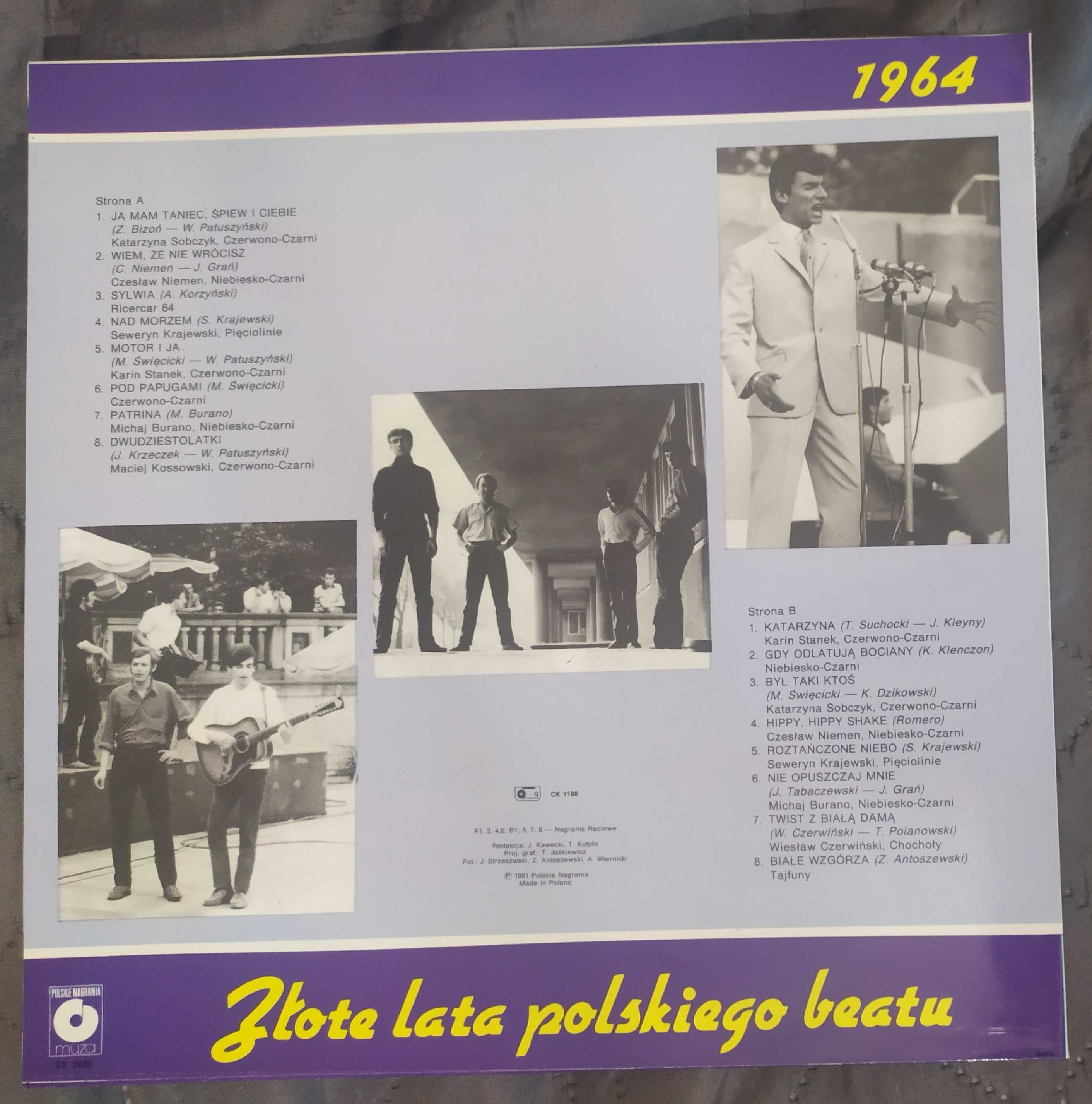 Złote lata Polskiego Beatu. 1964. LP. NM.