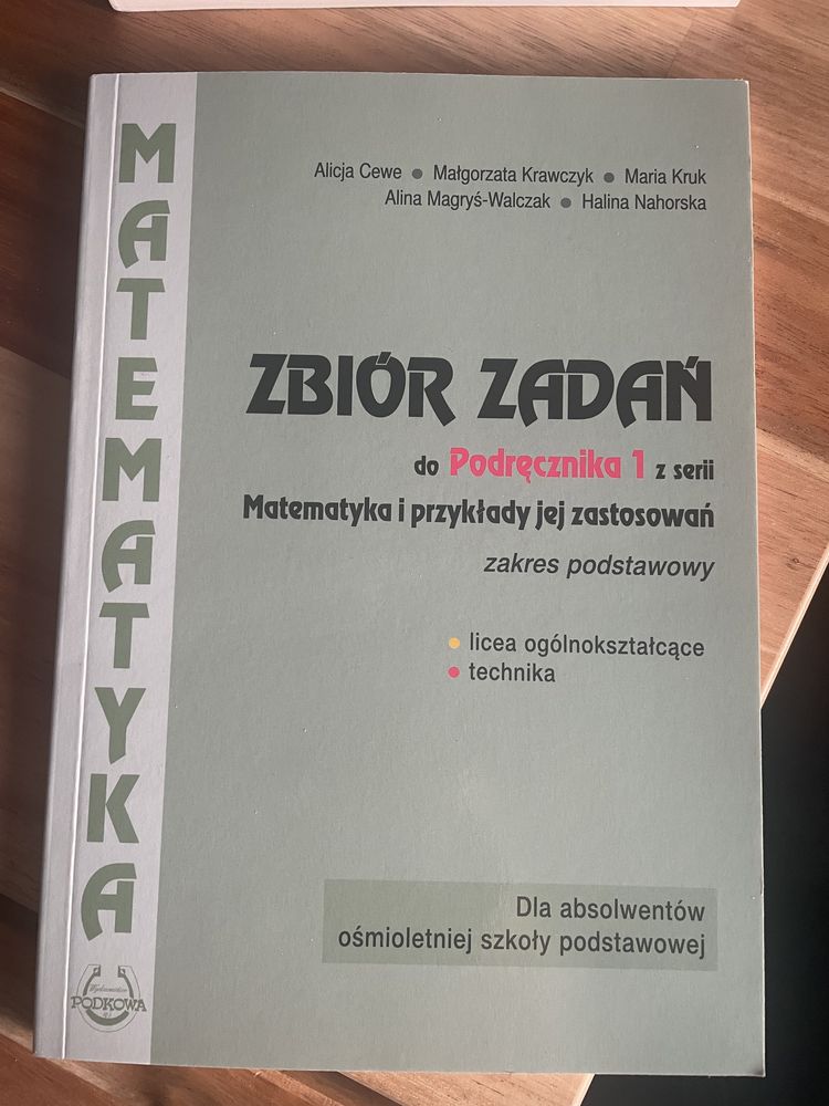 Sprzedam nowy zbiór zadań matematyka