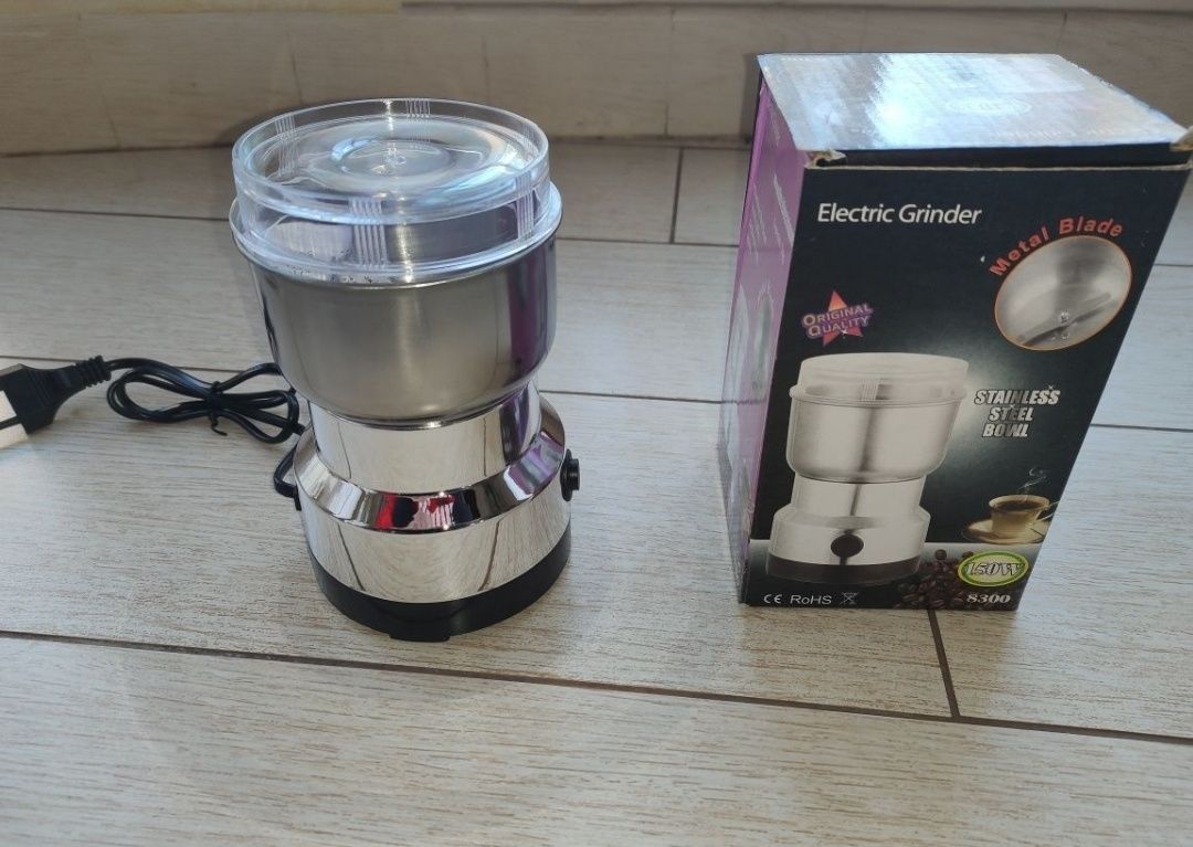Электрическая кофемолка для кофе, специй, мельница, измельчитель