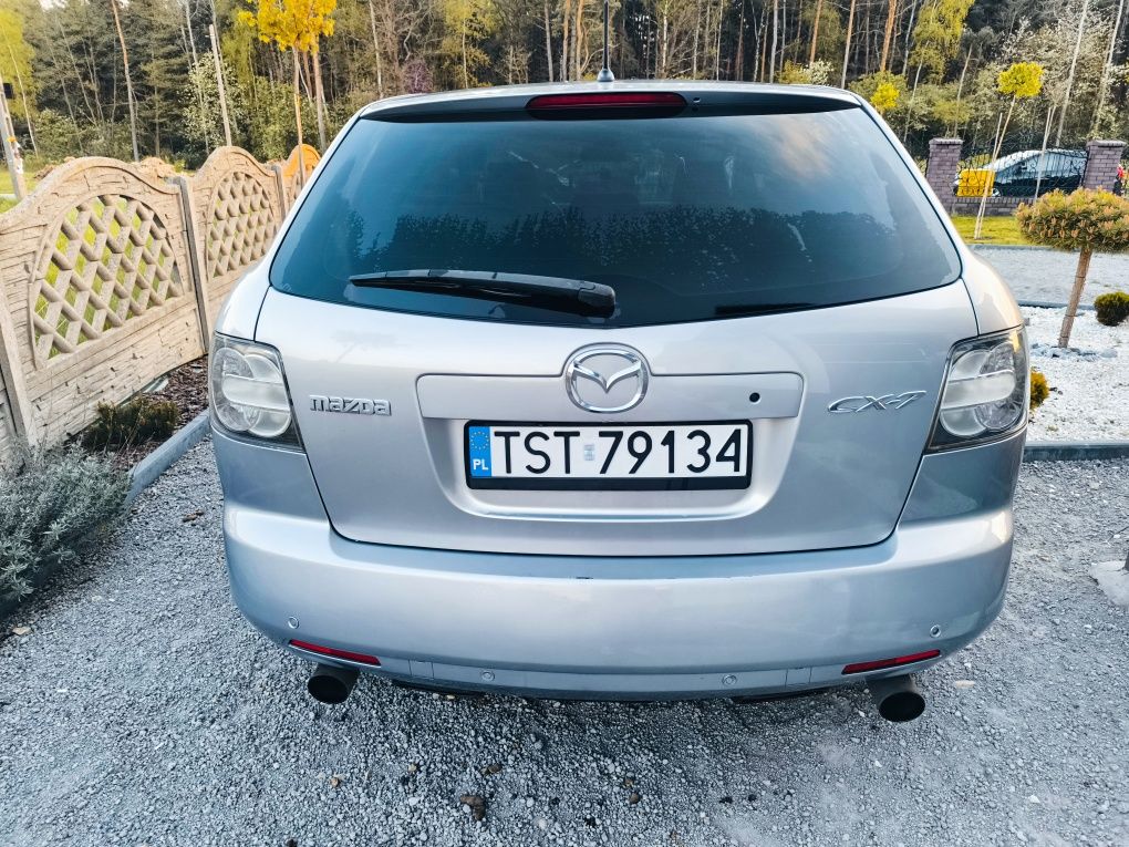 Mazda CX7  2.3 turbo gaz w oryginalnym lakierze napęd4x4 doinwestowana