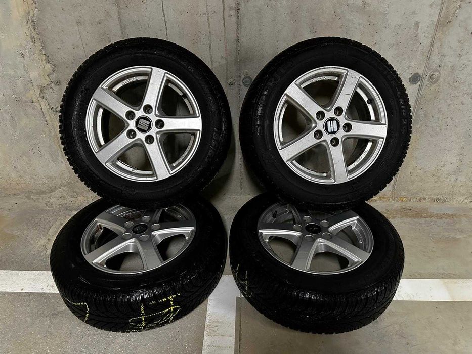 Koła zimowe Semperit MasterGrip 2 195/65 R15 na alufelgach 5x112