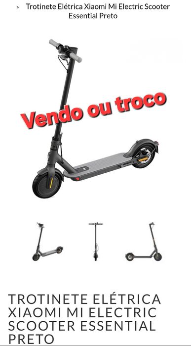 Trotinete Xiaomi 3 Para venda ou troca