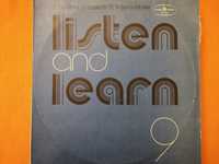 Kurs języka angielskiego Listen and Learn na 9 winylach+2 podręczniki
