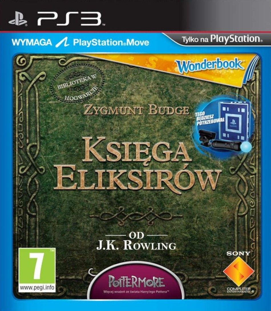Wonderbook Księga Eliksirów PS3 Uniblo Łódź