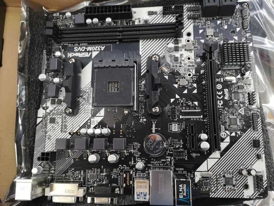 Мать ASRock A320M-DVS R4.0