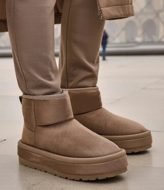 4 KOLORY 36 37 38 śniegowce 39 40 botki na platformie jak ugg saszki