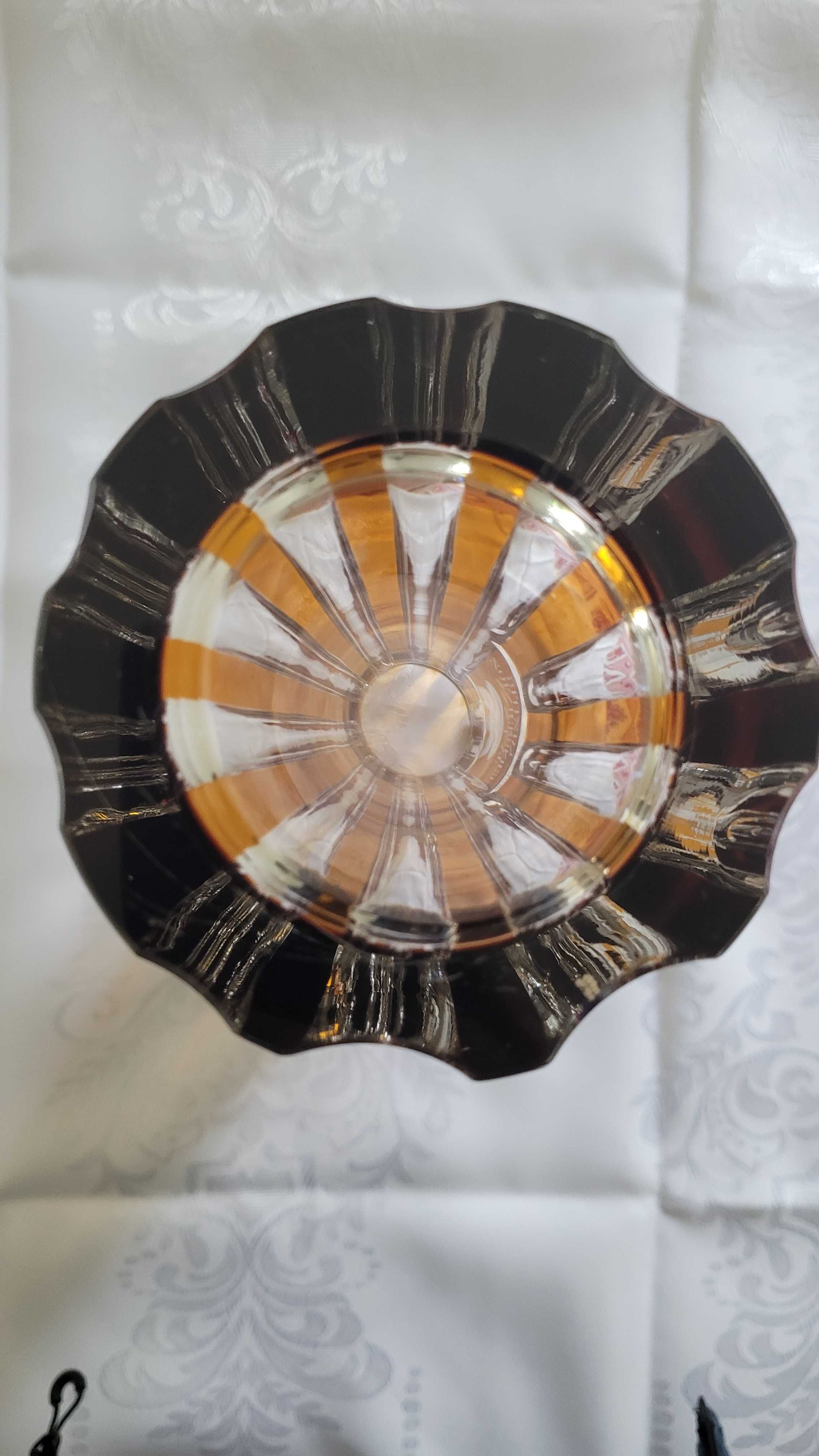 Kryształowy wazon okolicznościowy, styl art deco