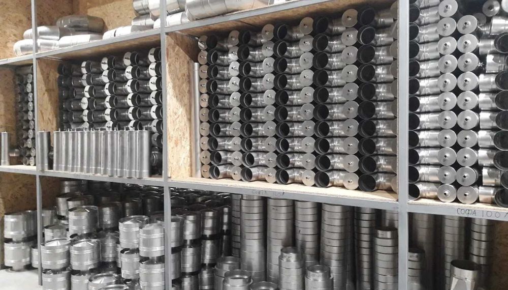 Дымоходы для котлов каминов_ Сендвіч труби з нержавійки_Димохід Димарі