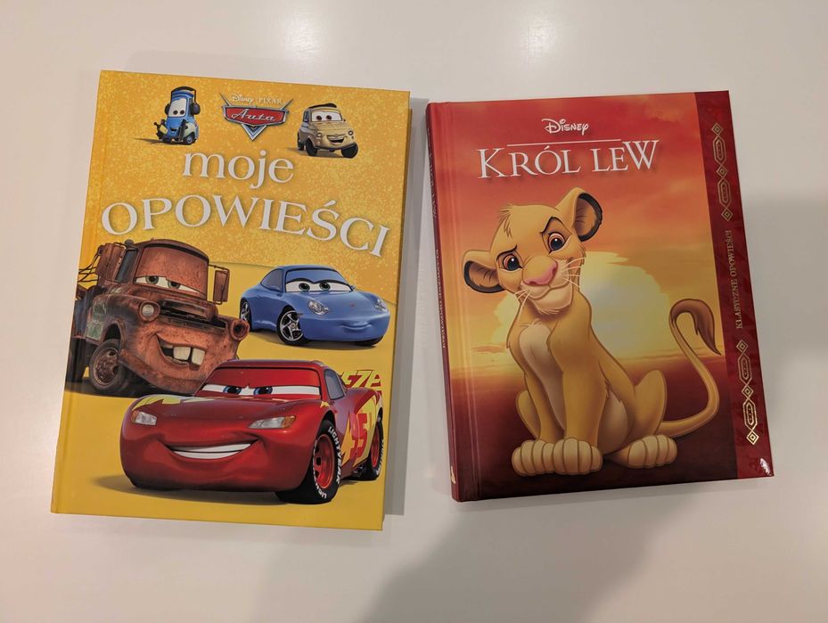 Moje opowieści: Auta + Król Lew. Klasyczne opowieści - Piękne książki