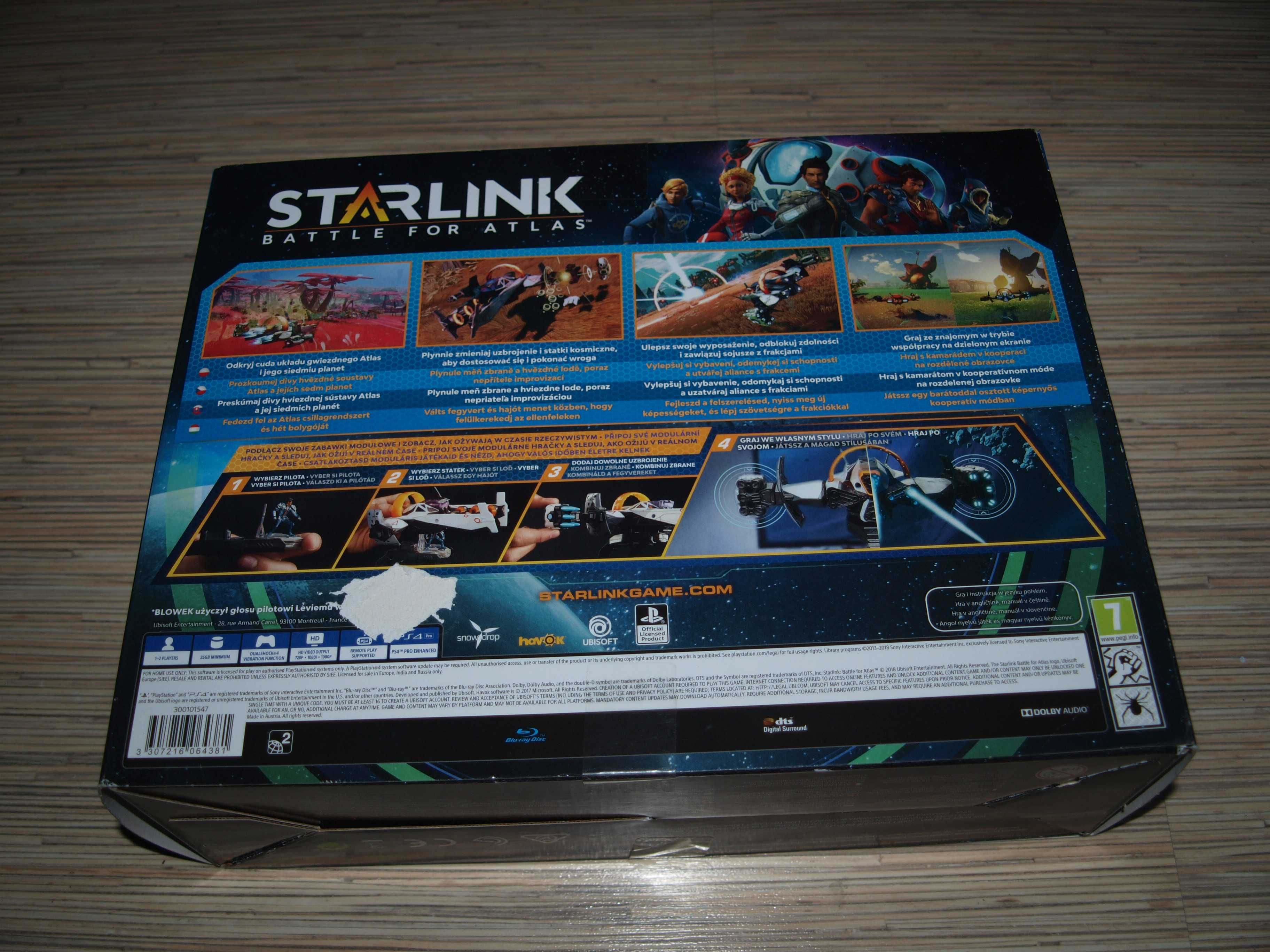 Zestaw Startowy Starlink Battle for Atlas ps4/ps5 nowy!!