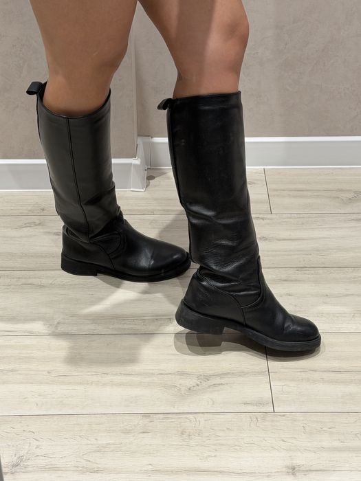 Сапоги 37 шкіра